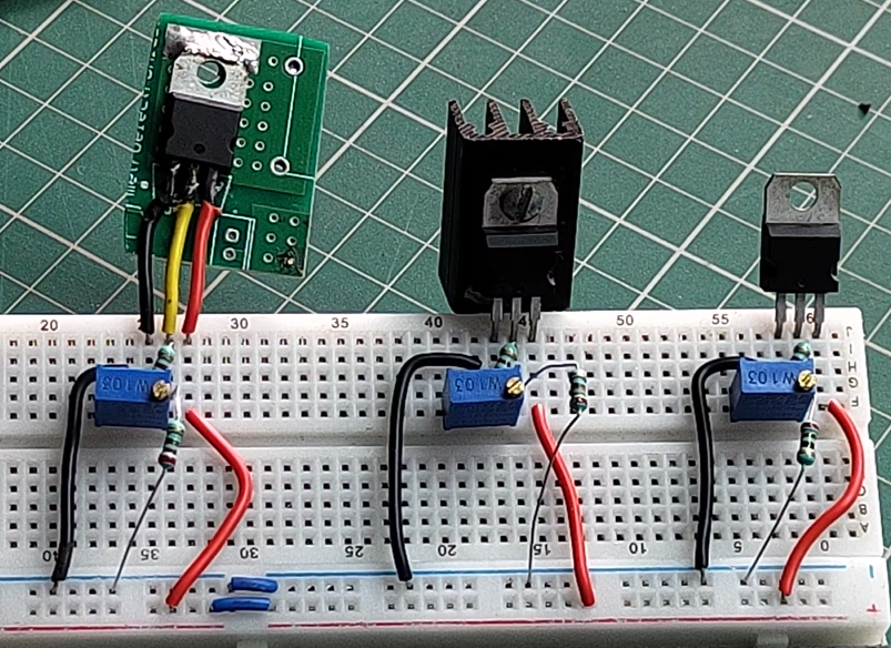 Voltage regulator circuit diagram